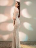 YIDINGZS-Elegant-Off-Shoulder-Beaded-Sequin-Evening-Dress-Women-Sliver-Party-Bodycon-Maxi-Dress-1