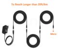 6-Meters-DC-12V-Power-10M-Extension-Cable-5-5mmx2-1mm-20-FT-DC-Plug-For-3