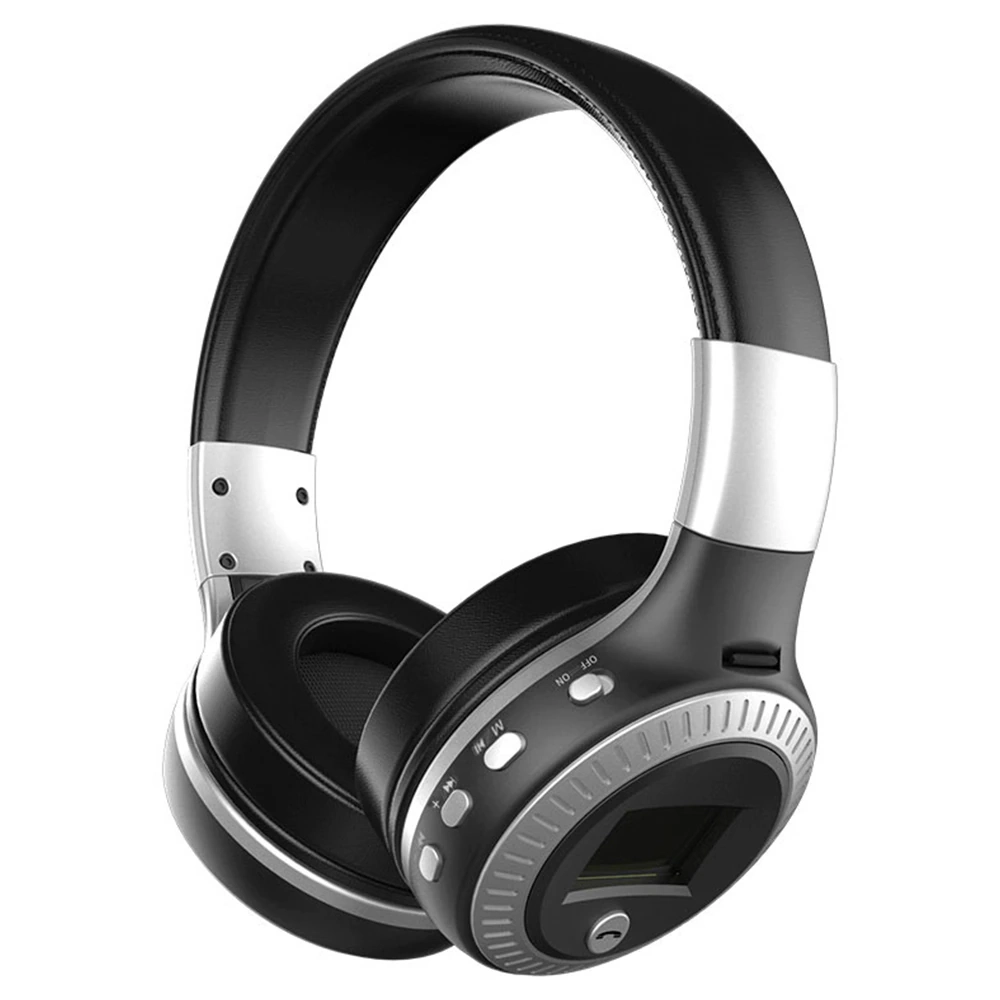 silver headset