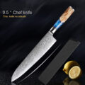 XITUO-Kitchen-Knives-Set-Damascus-Steel-VG10-Chef-Knife-Cleaver-Paring-Bread-Knife-Blue-Resin-and-5
