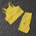 Women-s-Tracksuit-Shorts-Yoga-Set-With-Pocket-High-Waist-Sportswear-Bra-Fitness-Workout-Leggings-Cycling
