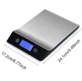 Kitchen-Electronic-Digital-Scales-15Kg-1g-Weighs-Food-Cooking-Baking-Coffee-Balance-Smart-Stainless-Steel-Digital-2