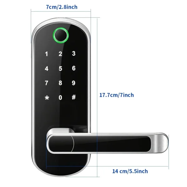 Smart-Fingerprint-Door-Lock-App-Remote-Control-Keyless-WIFI-Digital-Touchscreen-Lock-NFC-IP67-Waterproof-with-1
