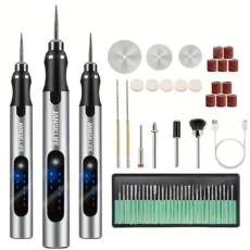 USB Cordless Rotary Tool Kit Engraving Pen