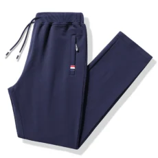 Cotton Tracksuit Pants for Men Plus Size