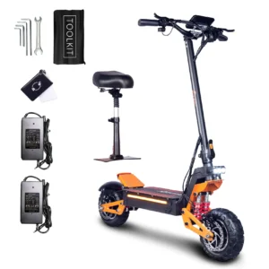 Dual Motor Electric Scooter all Terrain 6000W