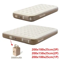 Inflatable Mattress 1/2/3 Person Air Camping Bed