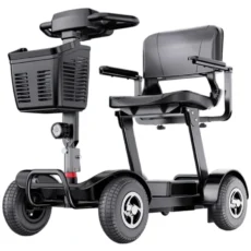 Foldable 4 Wheel Electric Scooter for Seniors