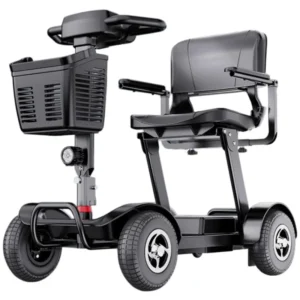 Foldable 4 Wheel Electric Scooter for Seniors