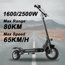 80KM Max Mileage Electric scooter