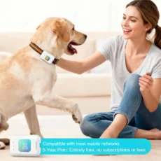 4G GPS Dog Tracker Smart Collar for Pets