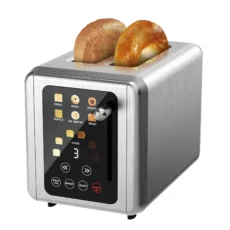 6-Presets Touch screen 2 Slice Electric Toaster