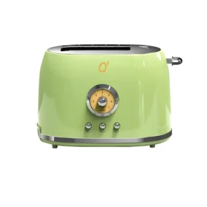 220V - 240V Automatic Retro Green Toaster