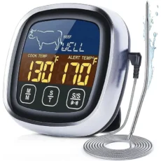 Digital Meat Thermometer Stainless Steel Probe