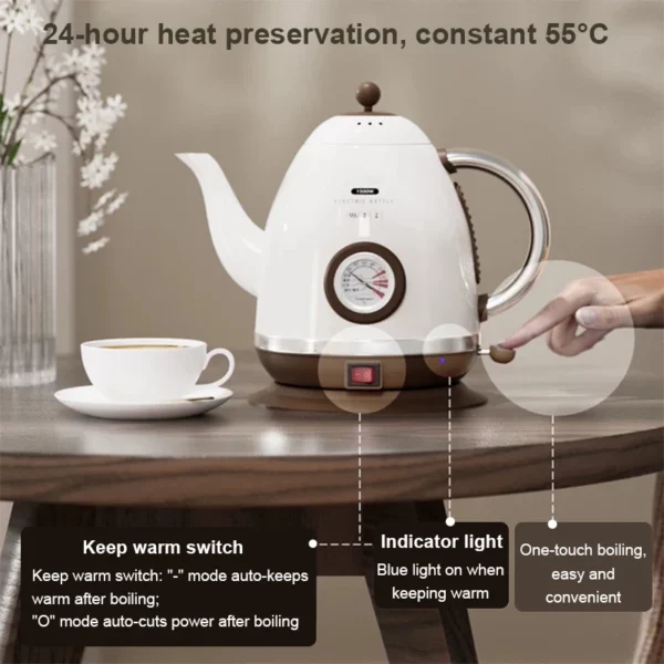 White Electric Kettle White Electric Kettle